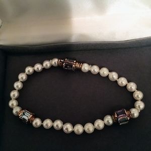 Pearl and Amethyst bracelet